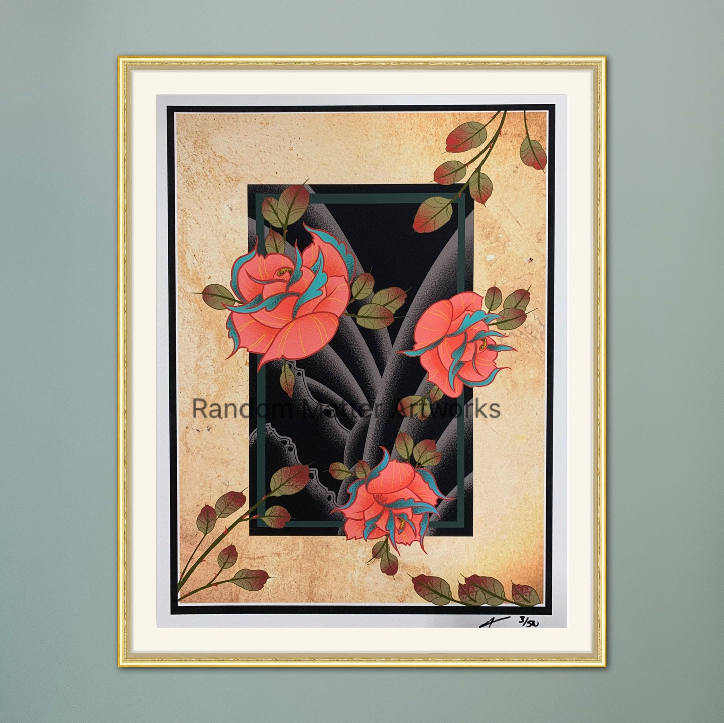 Roses n Leaves