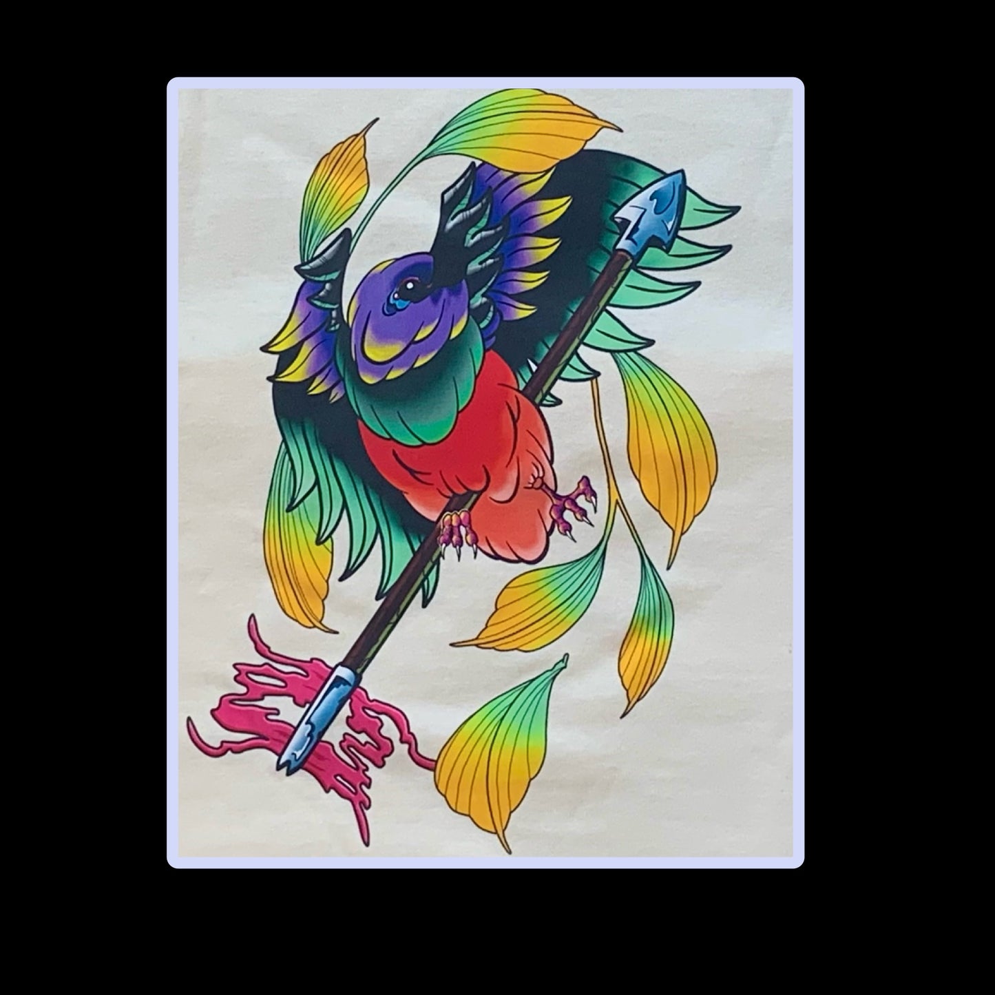 T-shirt - Bird with Arrow