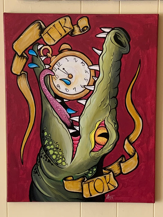 *Original Hand Painted Acyrlic - TikTok