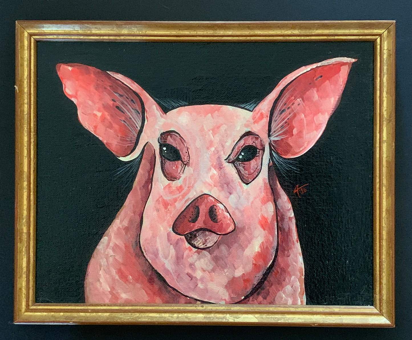 Original Pig Painting*