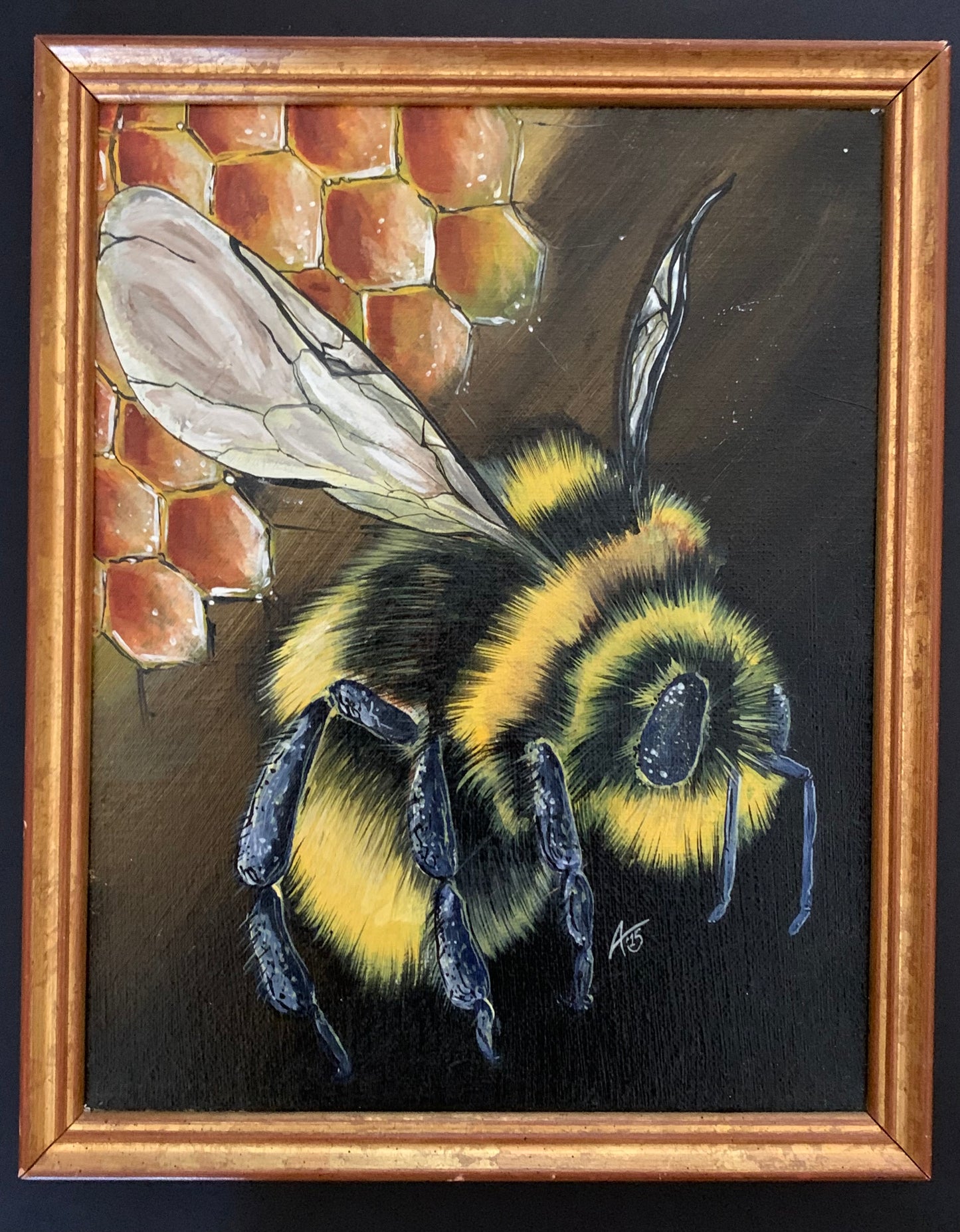 Original Bee Painting