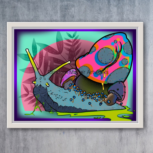 Psychedelic Snail 2