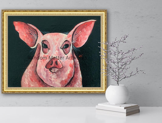 Original Pig Painting*